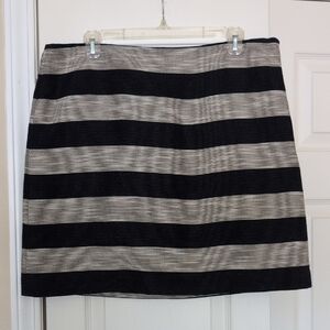NWT LOFT Striped Skirt